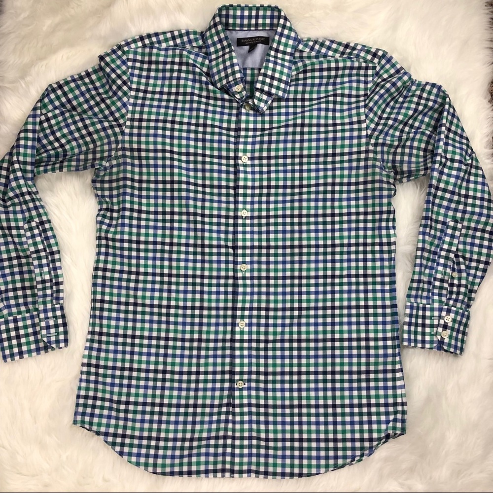 Banana Republic Slim Fit Button Down Shirt